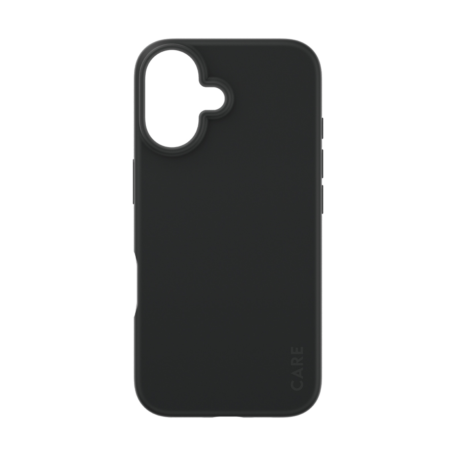 Гръб CARE by PanzerGlass Fashionable за iPhone 16 - Черен