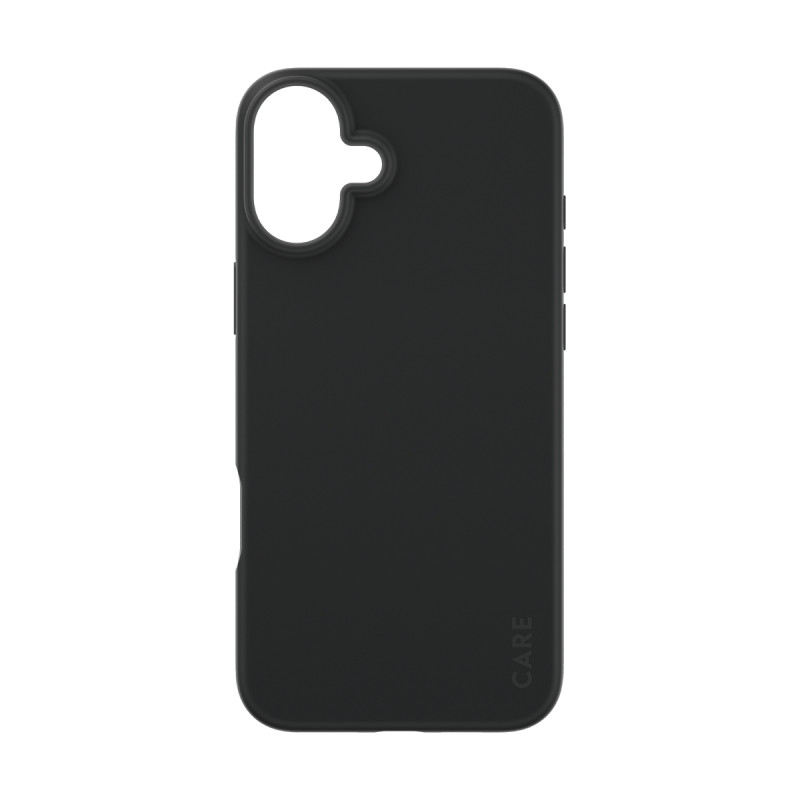 Гръб CARE by PanzerGlass Fashionable за iPhone 16 Plus - Черен