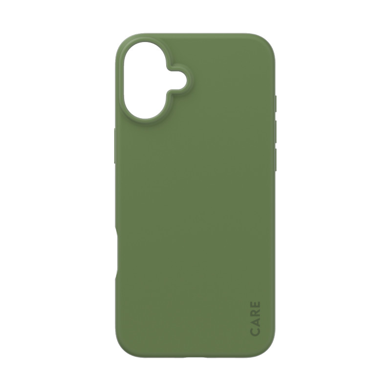 Гръб CARE by PanzerGlass Fashionable за iPhone 16 Plus - Зелен