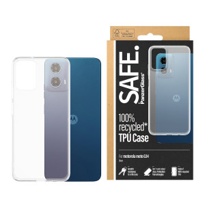 Гръб Safe за Motorola Moto G 34 5 G , Прозрачен...