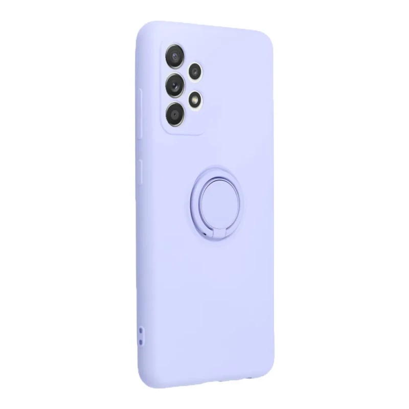 Гръб Forcell SILICONE RING Case за Samsung Galaxy A13 4G - Лилав