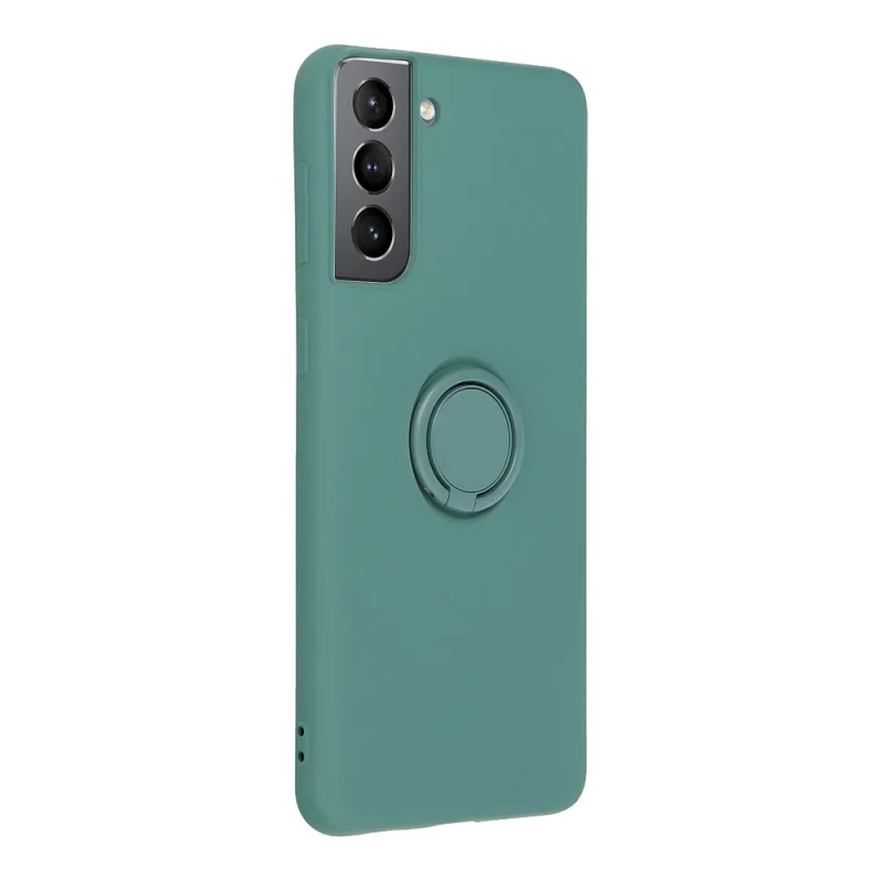 Гръб Forcell SILICONE RING Case за Samsung Galaxy A13 4G - Зелен