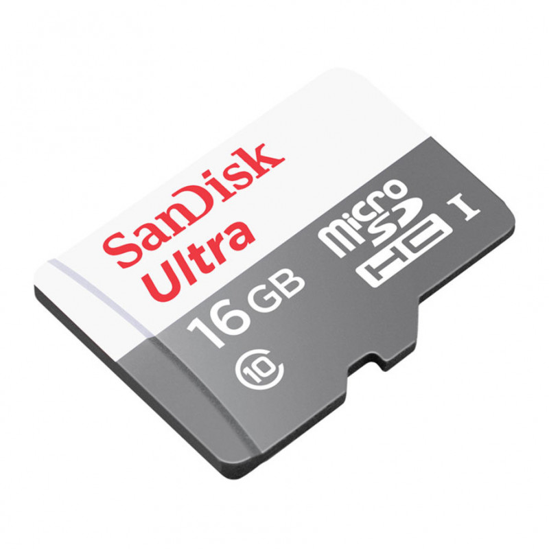 Карта памет San Disk mSD Ultra16GB 80MB с адаптер