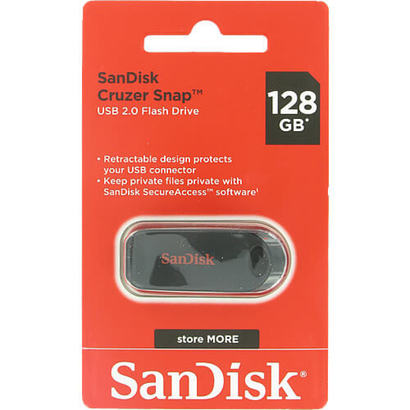 Флашка Cruzer Snap USB Flash Drive 128GB