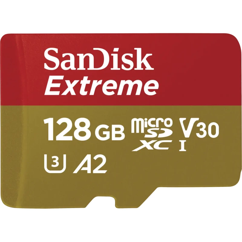 Мемори карта  SanDisk Extreme microSDXC 128GB + SD...