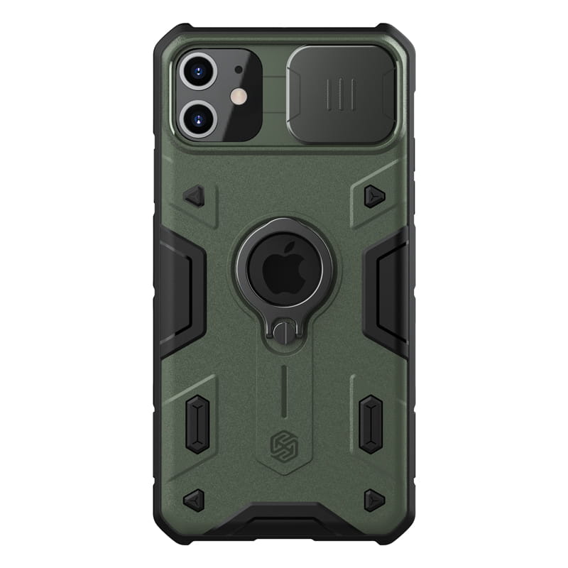 Гръб Nillkin CamShield Armor Hard Case за Apple iPhone 11 Deep - Зелен