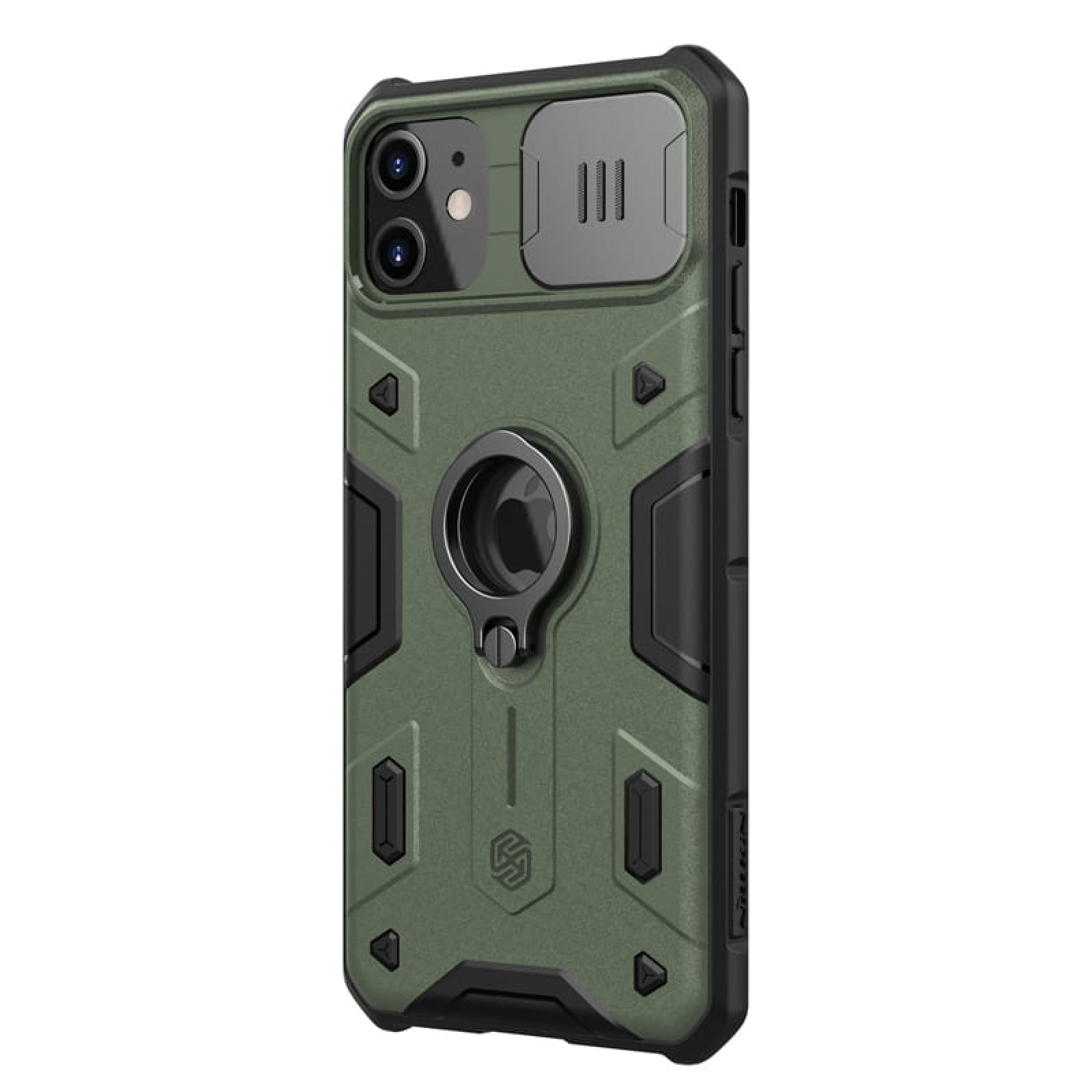 Гръб Nillkin CamShield Armor Hard Case за Apple iPhone 11 Deep - Зелен