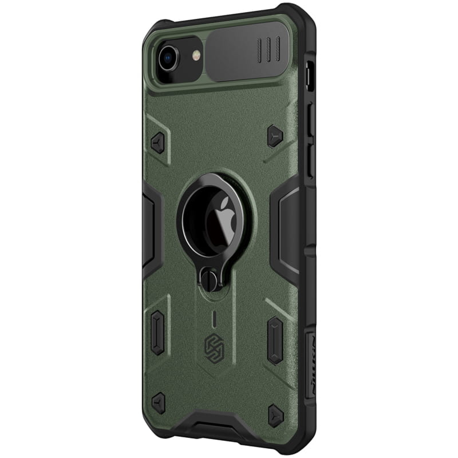 Гръб Nillkin за  iPhone 7/8/SE2020/SE2021, CamShield Armor, Hard Case, Зелен
