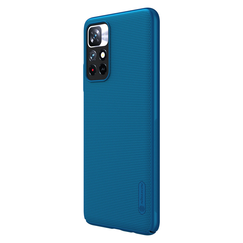Гръб Nillkin Super Frosted Back Cover за Xiaomi Redmi Note 11T 5G/11 5G/ Poco M4 Pro/ 11 s 5G - Син