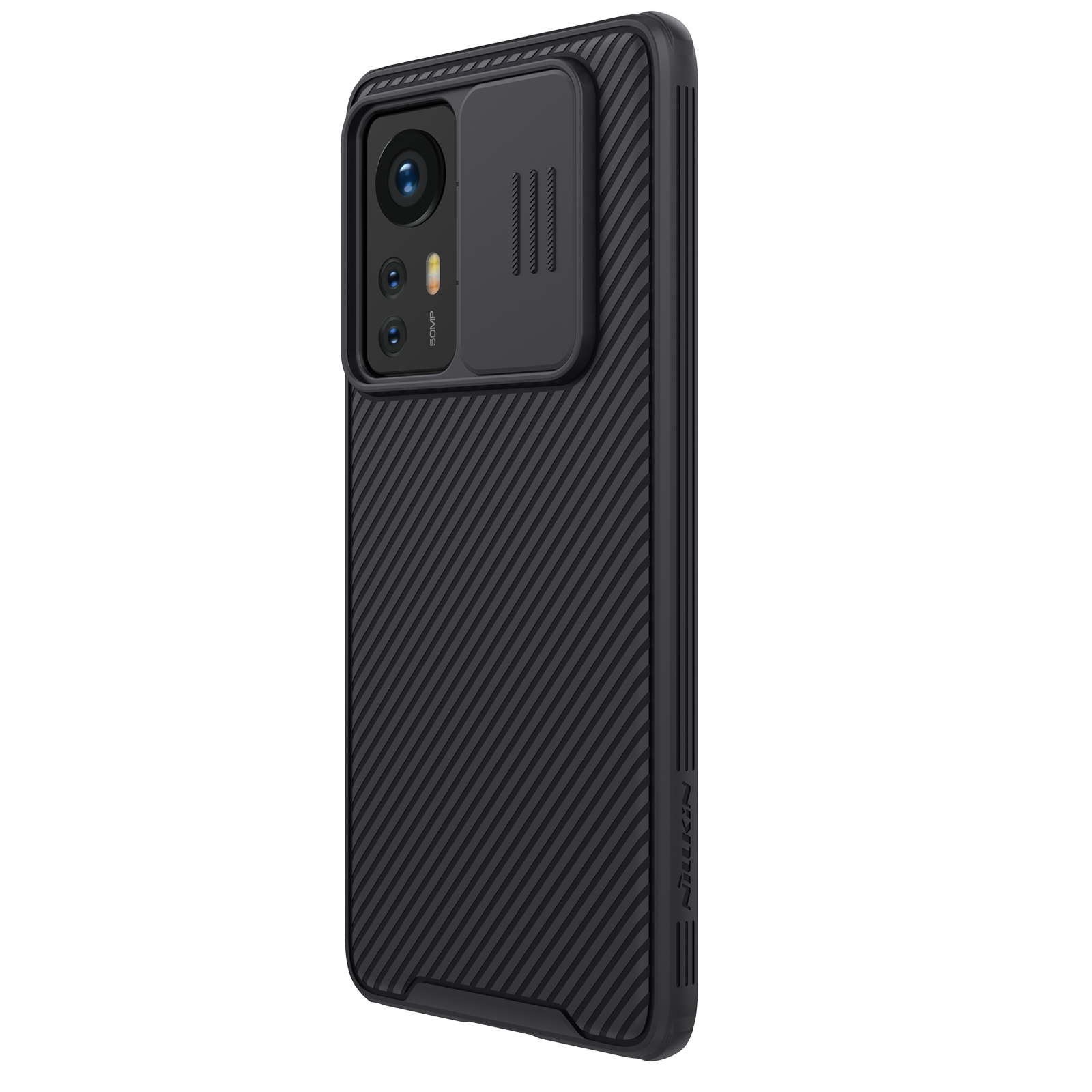 Гръб Nillkin CamShield PRO Hard Case за Xiaomi 12/12X - Черен