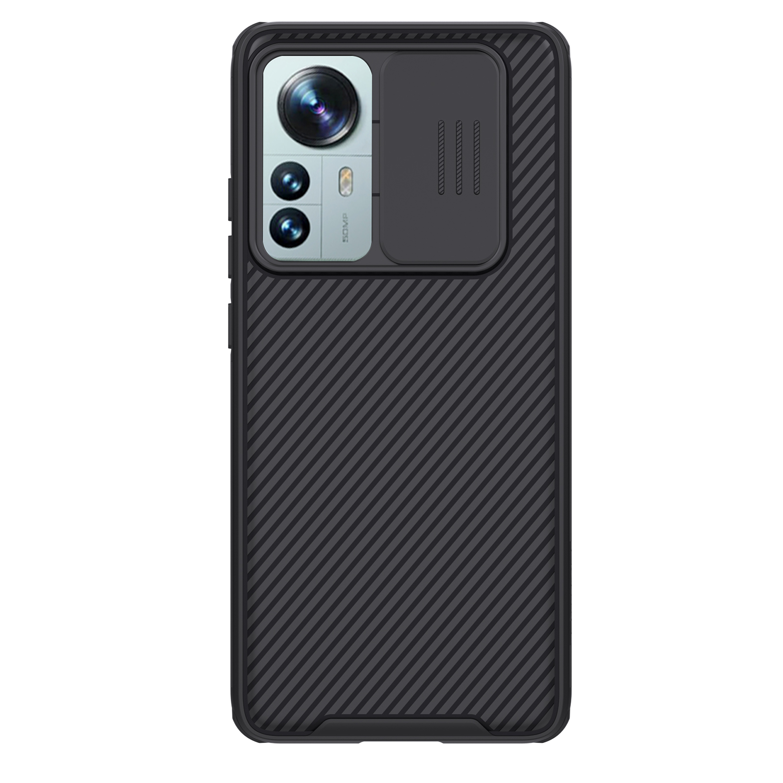 Гръб Nillkin CamShield PRO Hard Case за Xiaomi 12 Pro - Черен