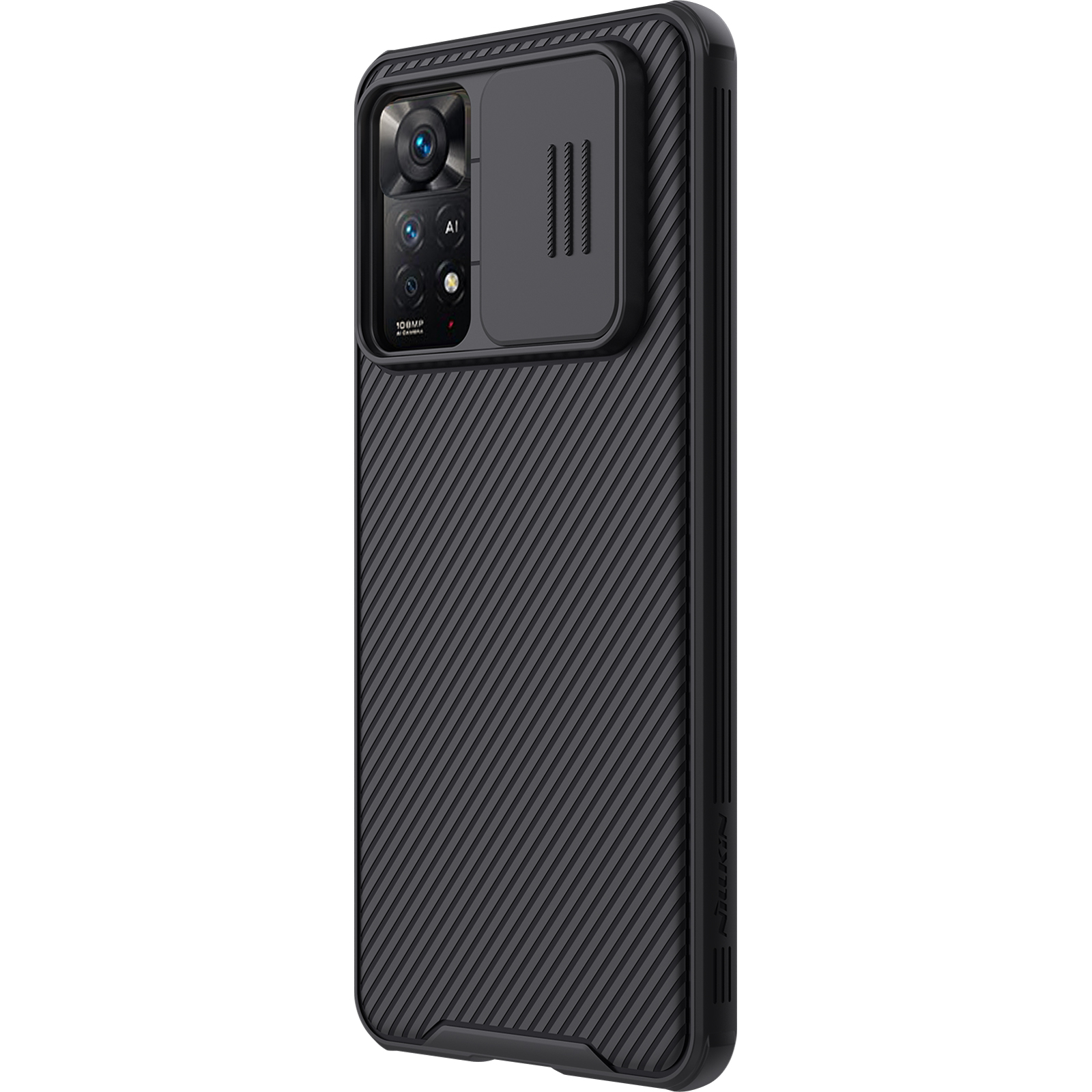 Гръб Nillkin Camshield Pro за Xiaomi Redmi Note 11 Pro, 11 Pro 5G - Черен