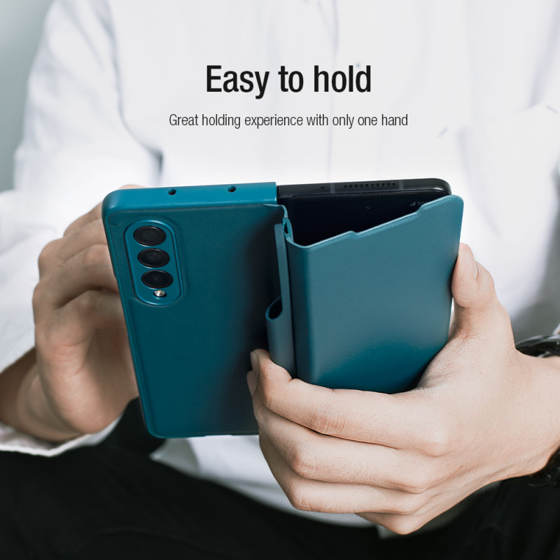 Калъф Nillkin qin leather case за Samsung Galaxy Z Fold 3 - Зелен