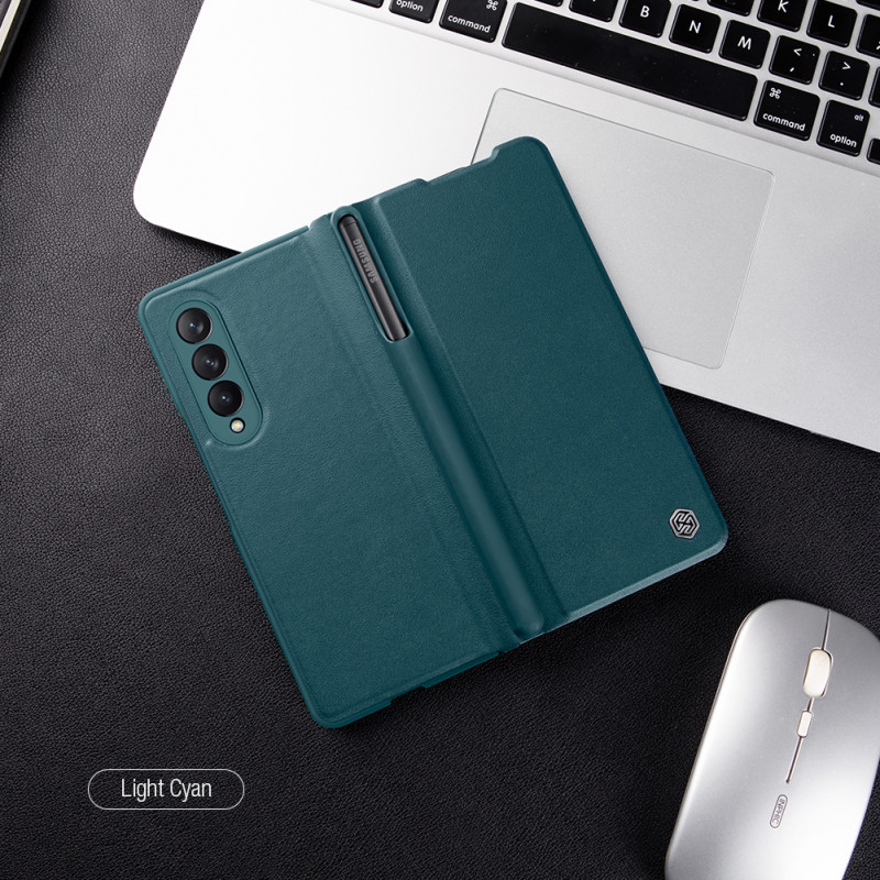 Калъф Nillkin qin leather case за Samsung Galaxy Z Fold 3 - Зелен