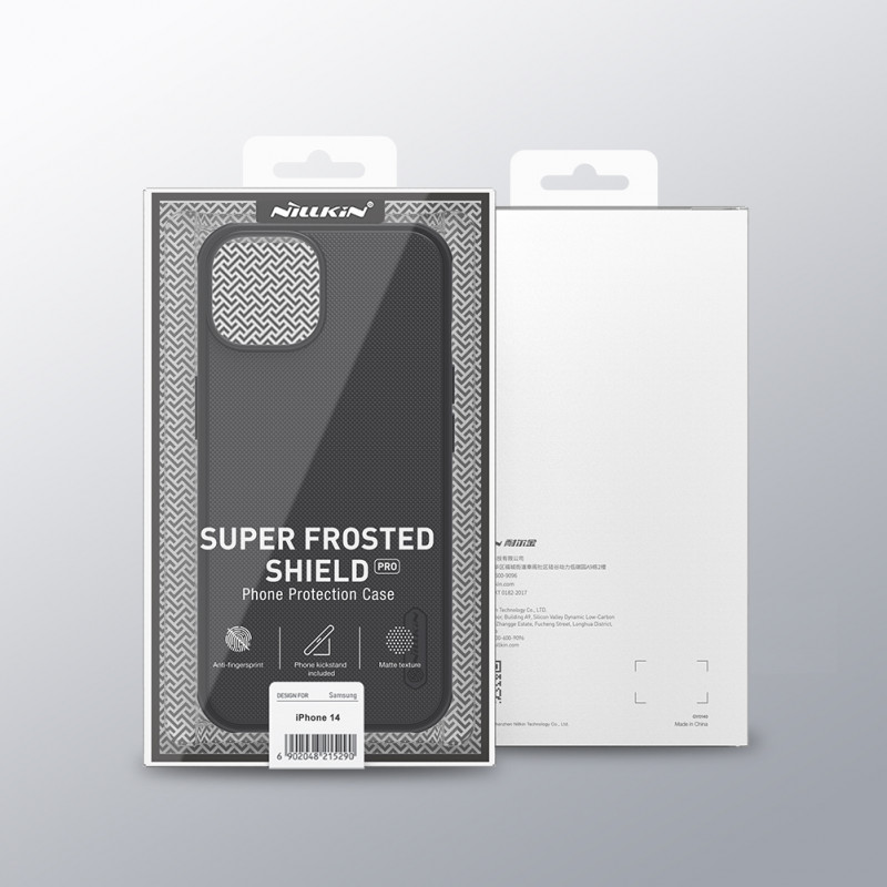 Гръб Nillkin Super Frosted Shield Pro за Iphone 14 - Черен