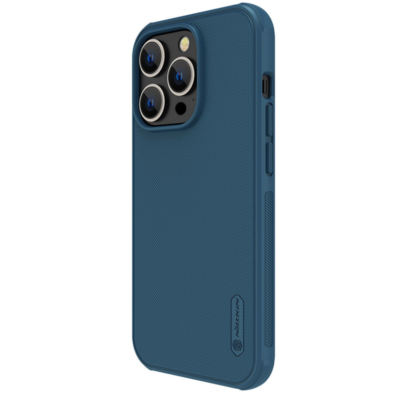 Гръб Nillkin Super Frosted Shield Pro за Iphone 14 Pro - Син