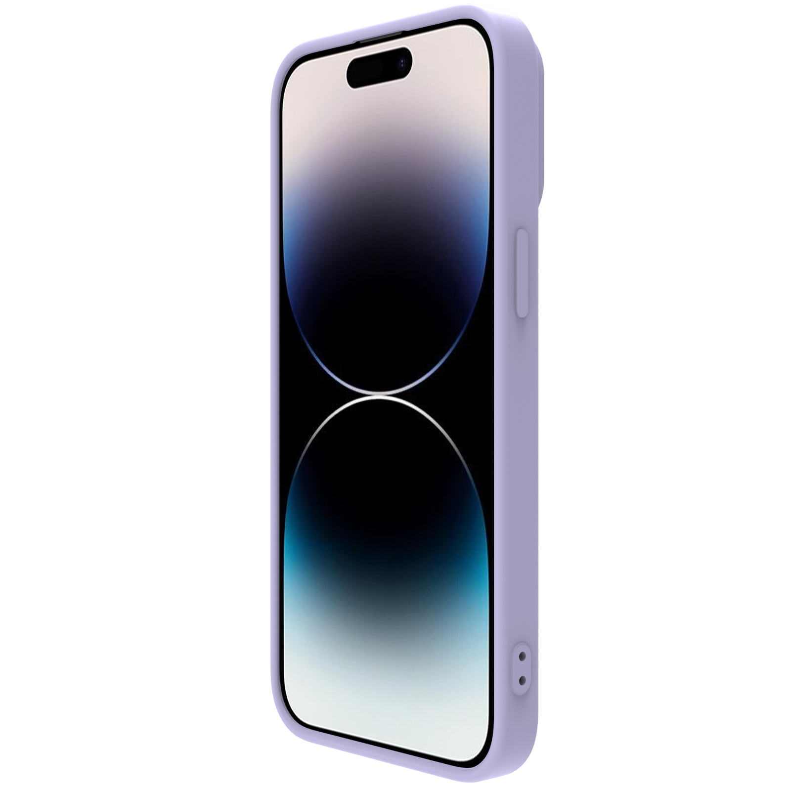 Гръб Nillkin CamShield Silky Magnetic silicone за Iphone 14 Pro - Лилав