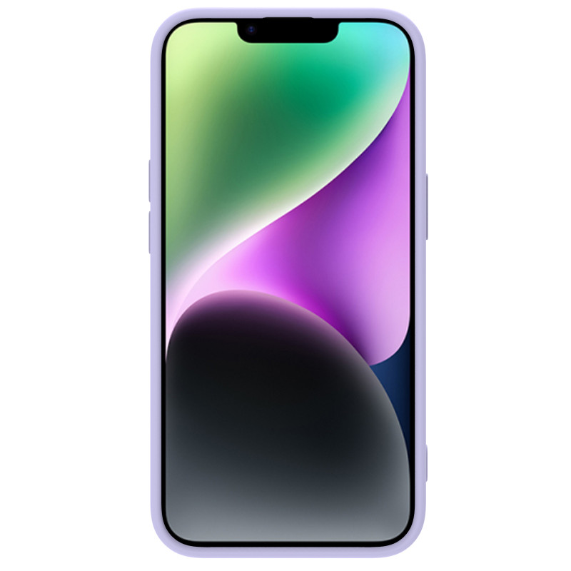 Гръб Nillkin CamShield Silky Magnetic silicone за Iphone 14 Plus - Лилав