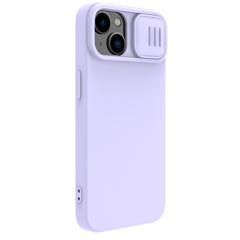 Гръб Nillkin CamShield Silky Magnetic silicone за Iphone 14 Plus - Лилав