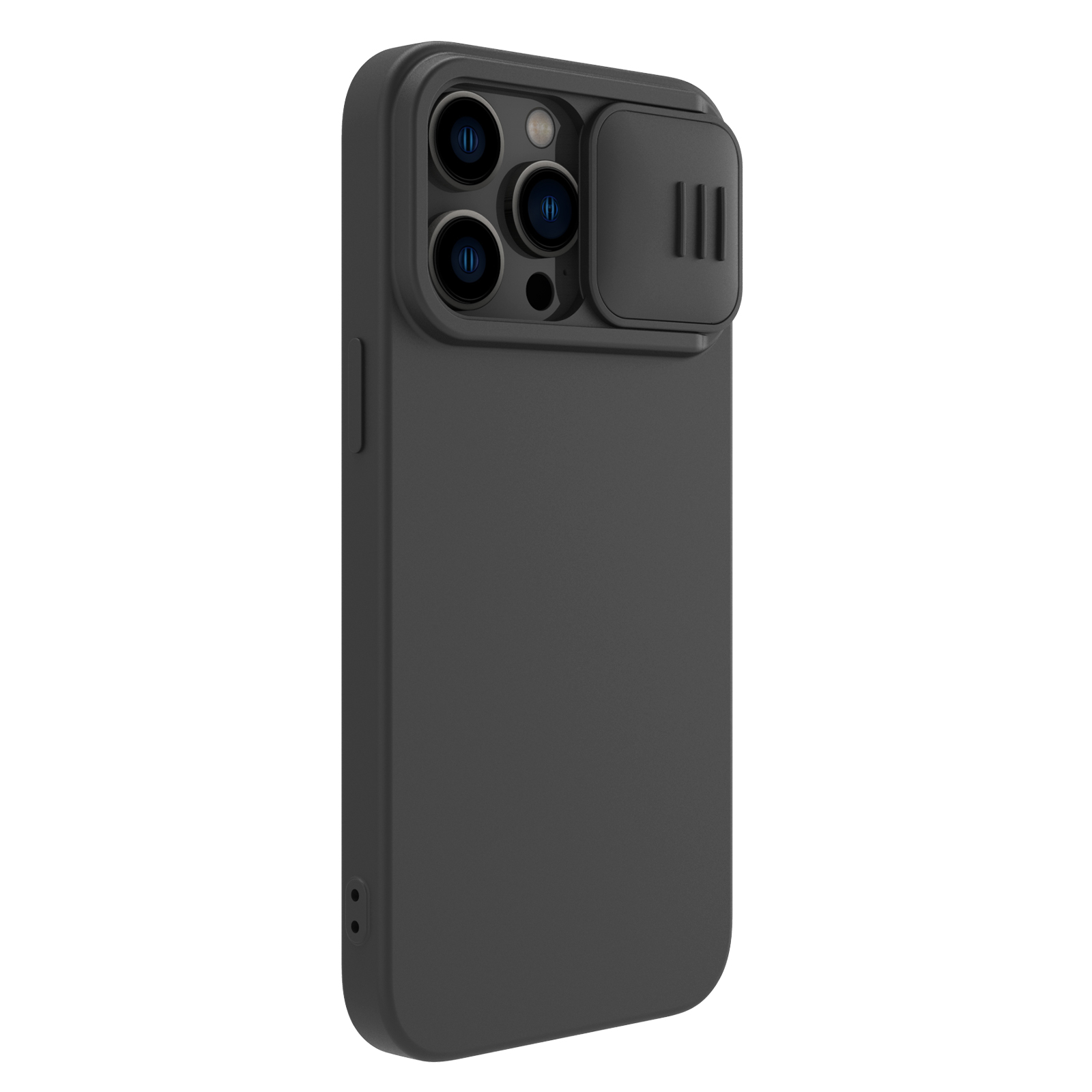 Гръб Nillkin CamShield Silky Magnetic silicone за iphone 14 Pro Max - Черен