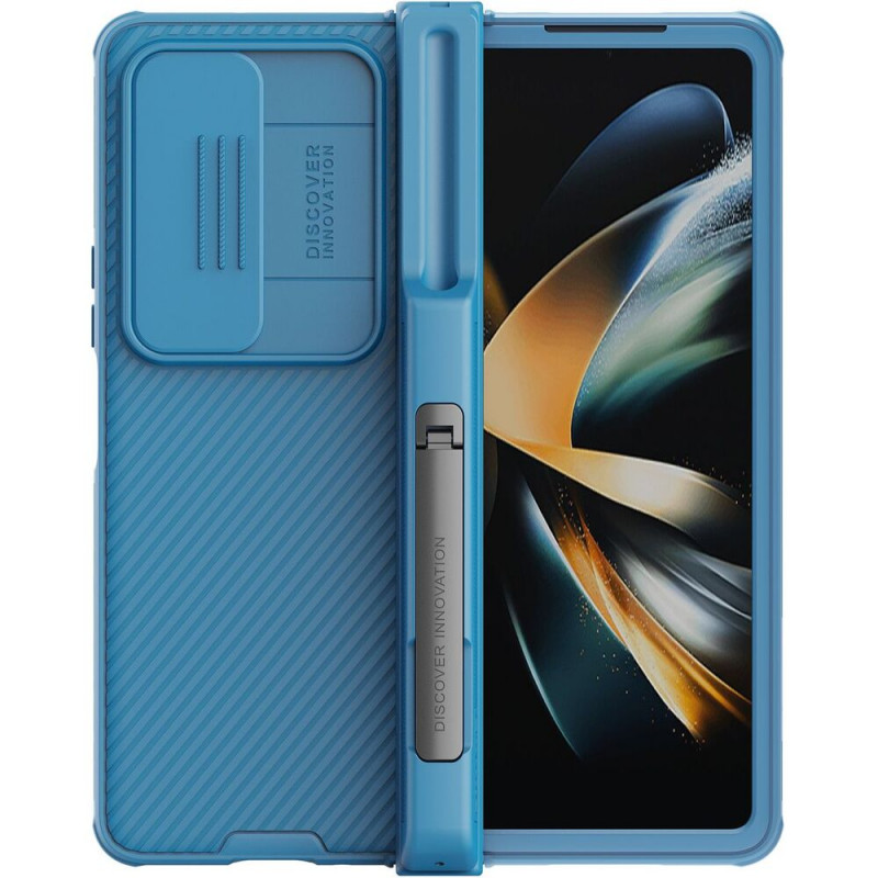 Гръб Nillkin CamShield PRO Slot+Stand Hard Case за Samsung Galaxy Z Fold 4 - Син