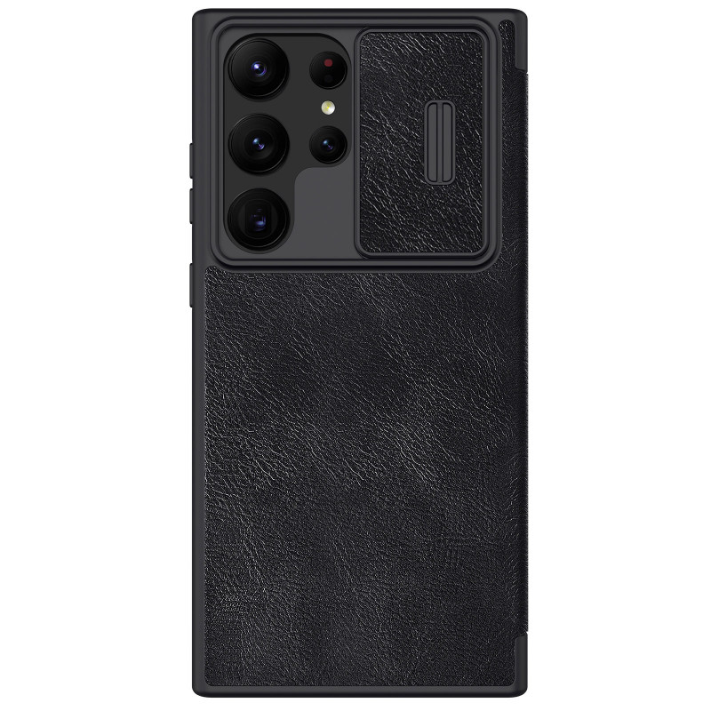 Калъф Nillkin Qin Pro за Samsung Galaxy S23 Ultra - Черен