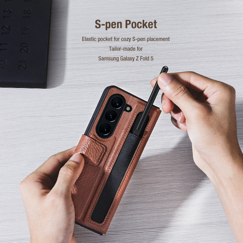 Гръб Nillkin Aoge Case за Samsung Galaxy Z Fold 5 - Черен