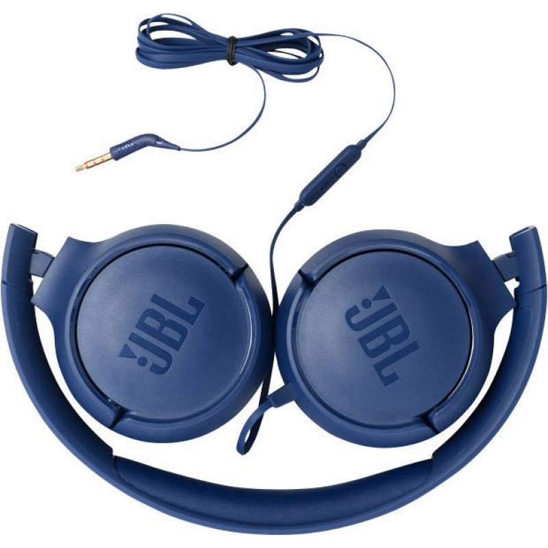 Слушалки JBL T500 Tune Headset - Сини