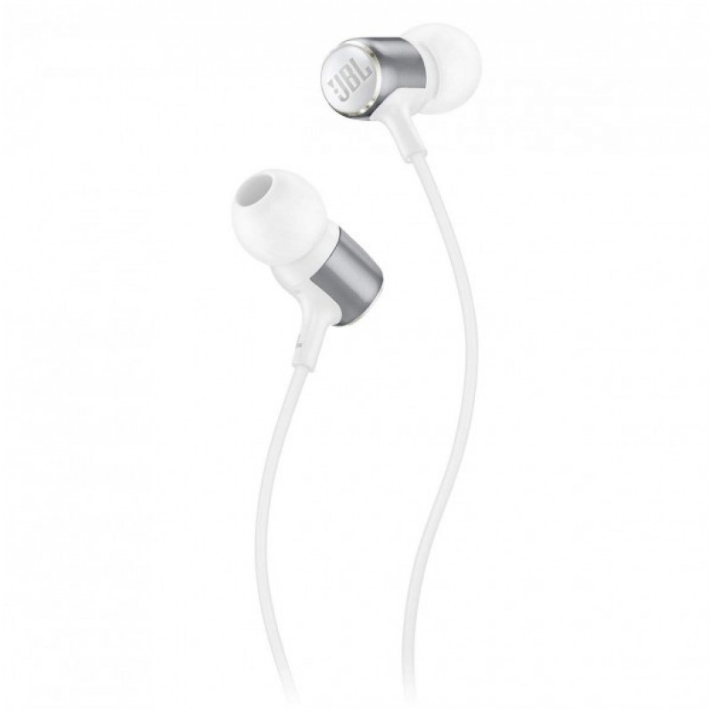 Bluetooth слушалки JBL Live 100BT Wireless Earphones - Бели