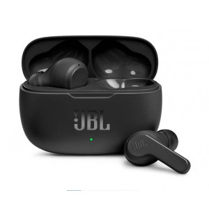 Bluetooth слушалки JBL Wave 200 TWS Earphones - Че...