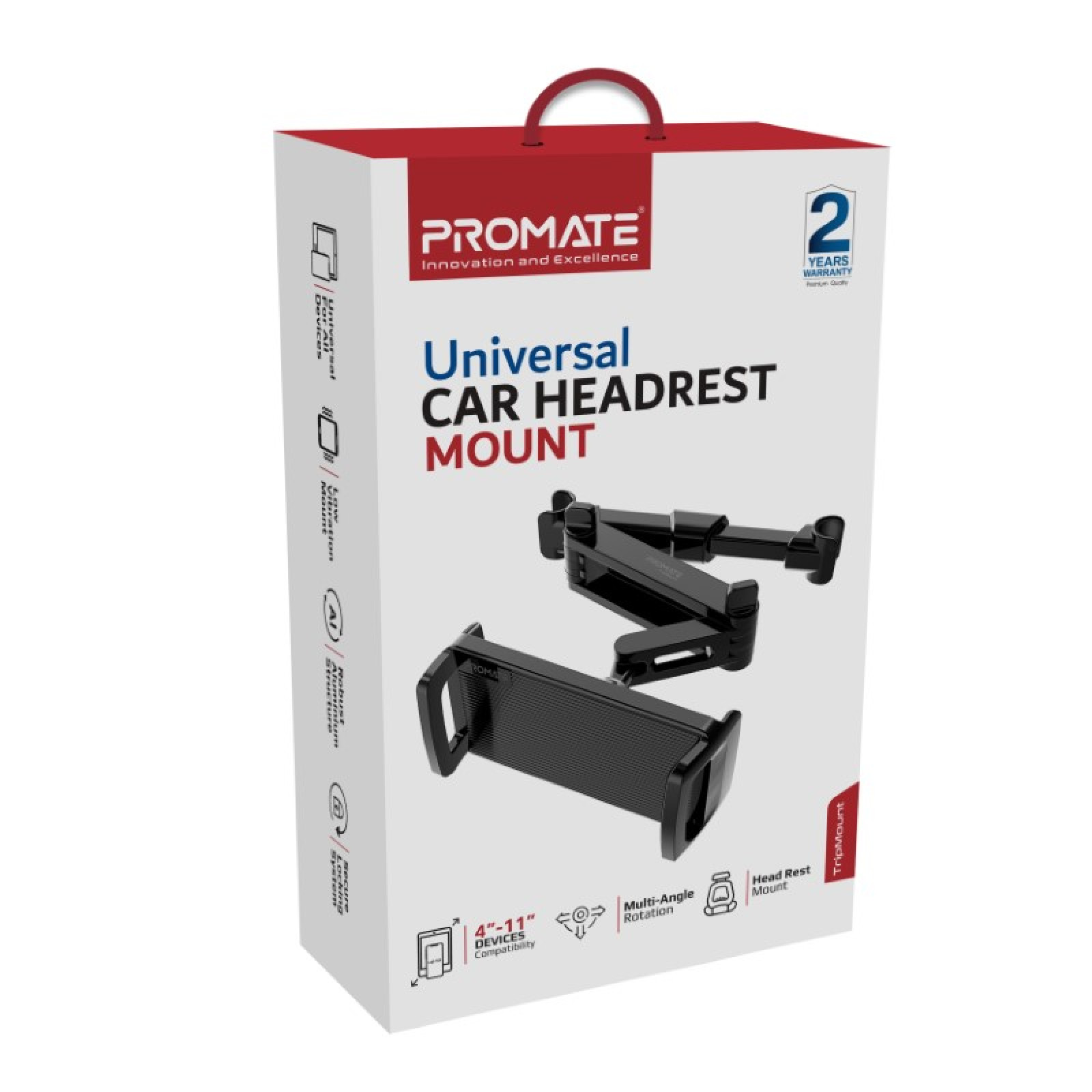 Стойка за кола ProMate TRIPMOUNT Rear Car Seat Mount for 4" to 11" Devices