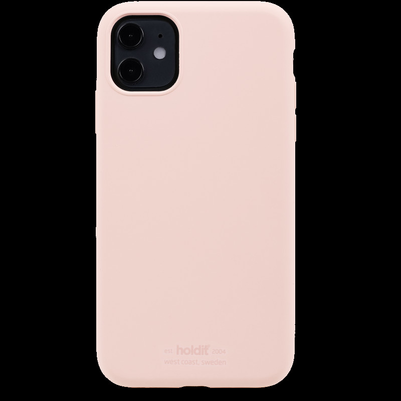 Гръб Holdit за iPhone 11, XR, Silicone Case, Blush...