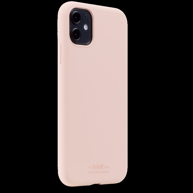 Гръб Holdit за iPhone 11, XR, Silicone Case, Blush Pink