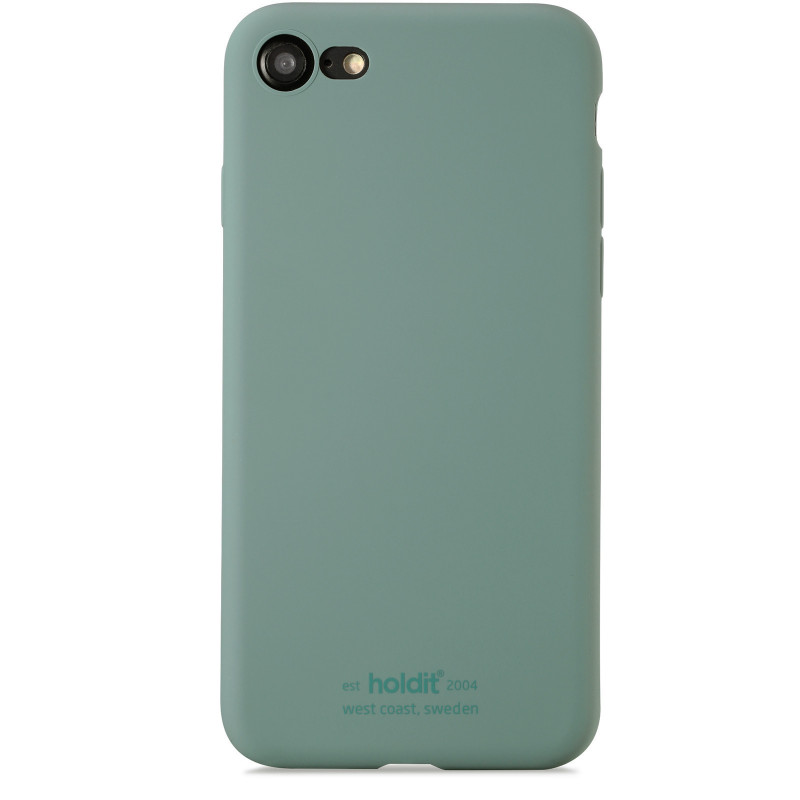Гръб Holdit за iPhone 7, 8, SE2020, SE2022, Silicone Case, Moss Green