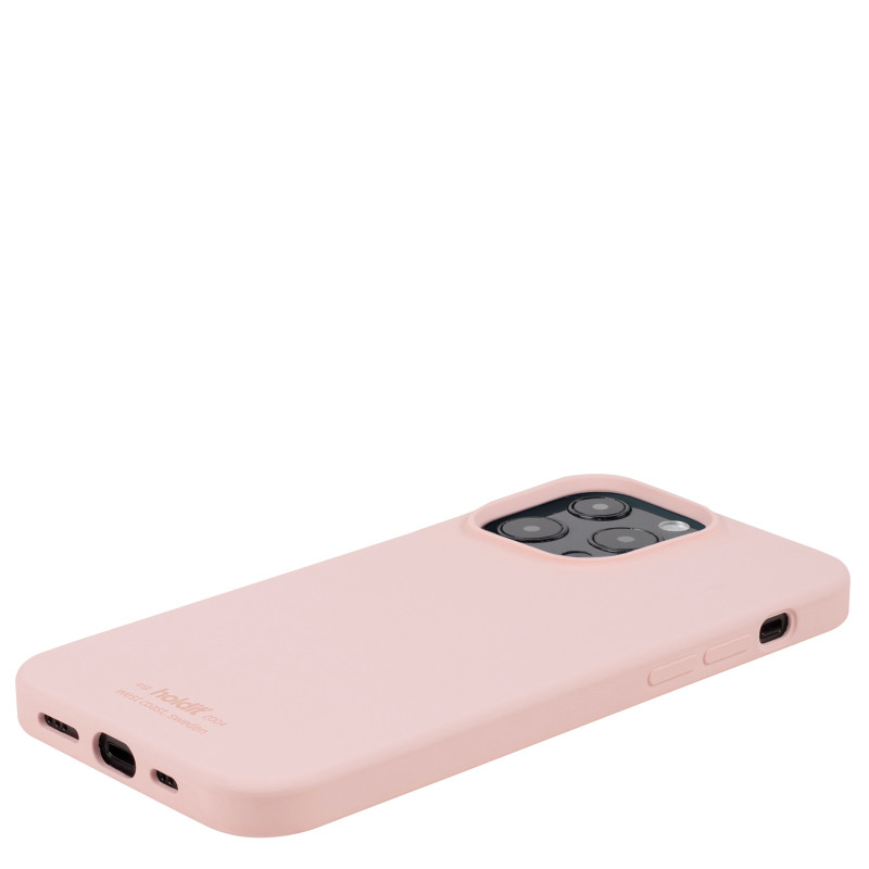Гръб Holdit за iPhone 13 Pro, Silicone Case, Blush Pink