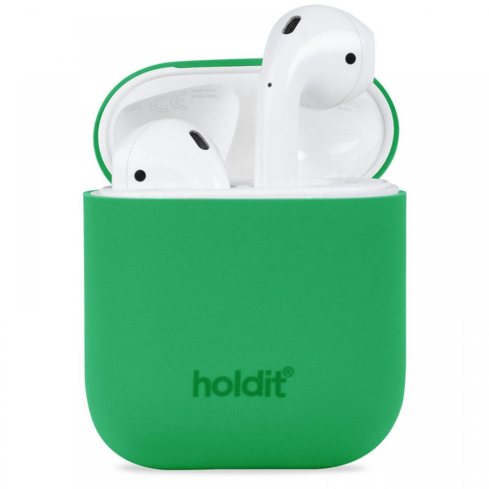 Калъф Holdit Silicone Case за  AirPods 1/2  - Зелен