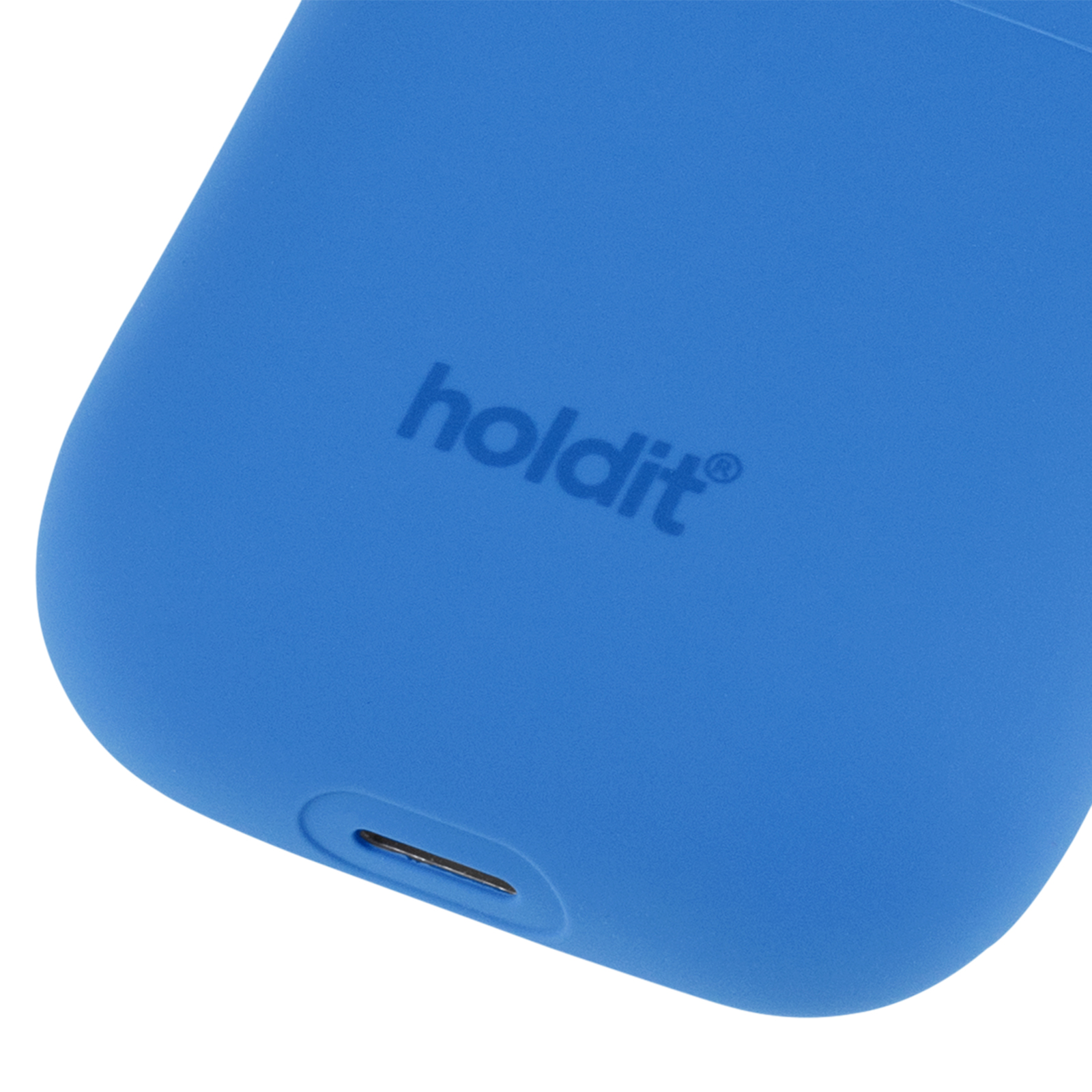 Kaлъф Holdit за AirPods 1, 2, Silicone Case, Sky Blue