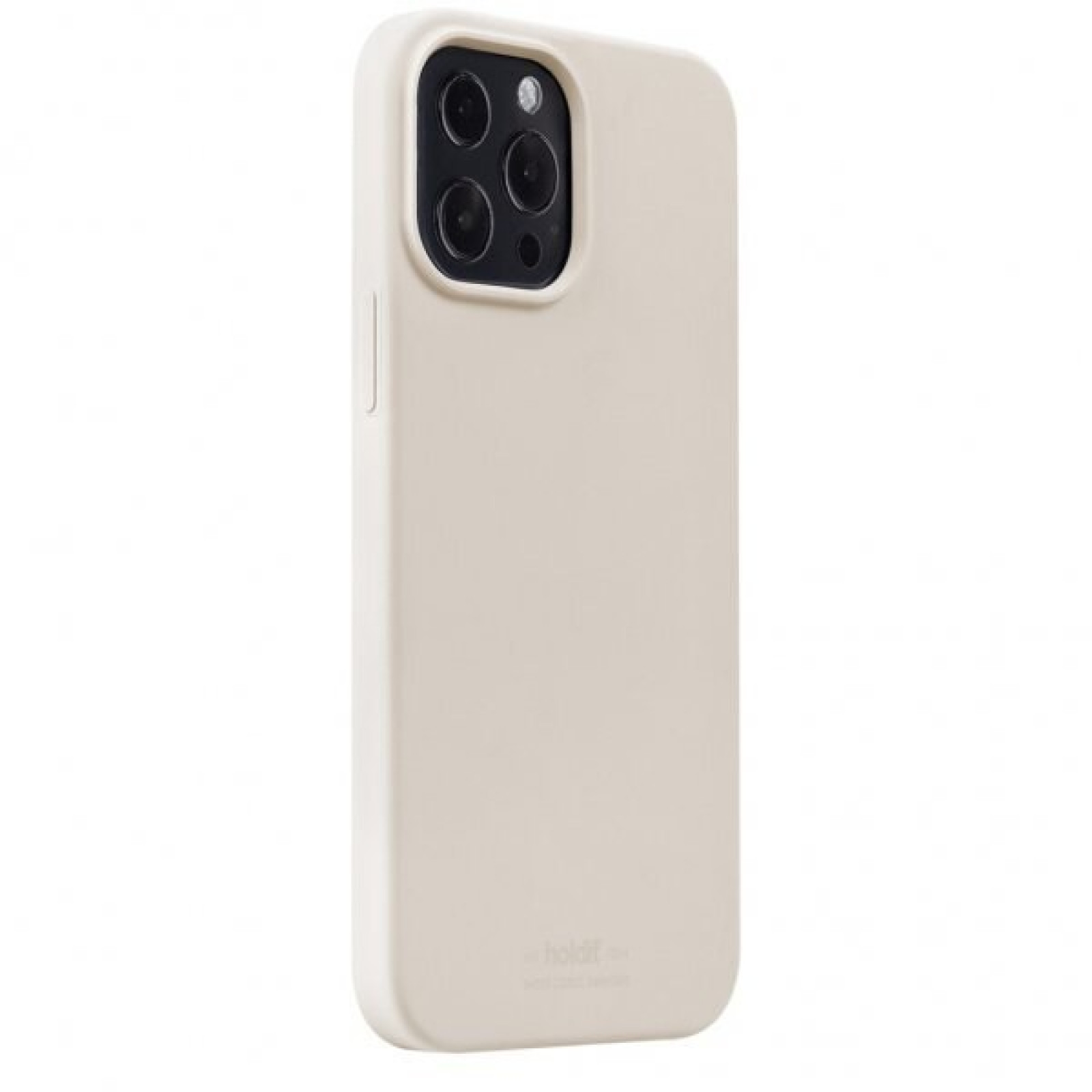 Гръб Holdit Silicone Case за iPhone 13 Pro Max - Бежов