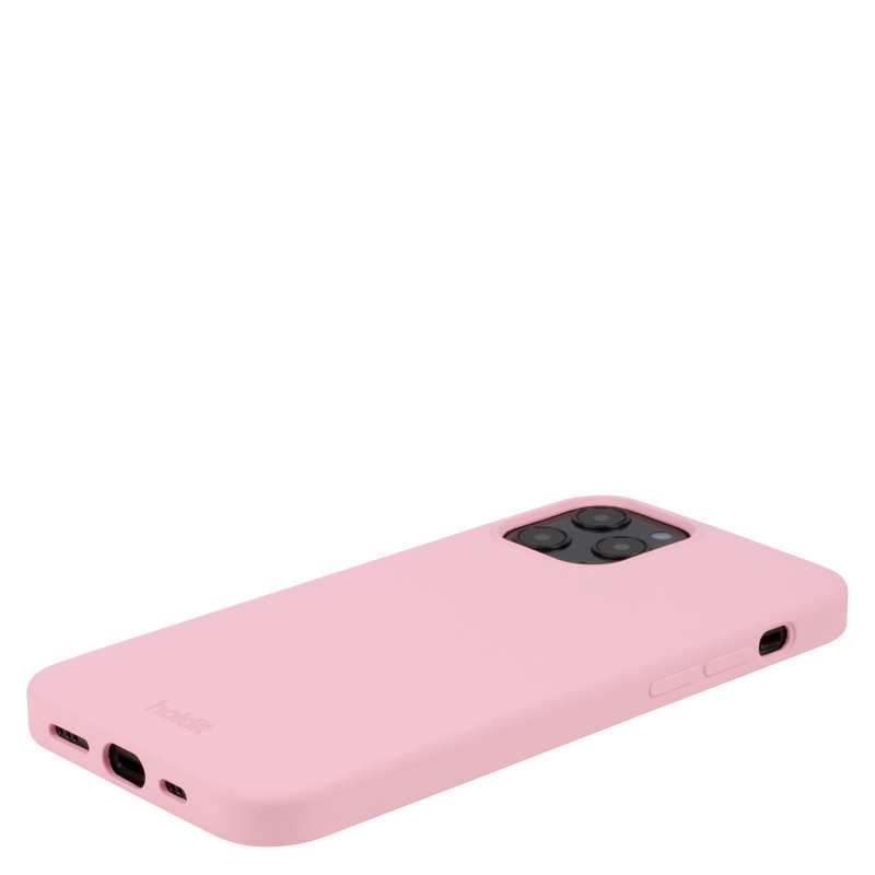 Гръб Holdit за iPhone 12, 12 Pro , Silicone Case, Pink