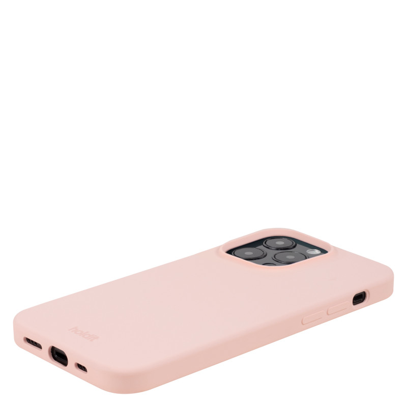 Гръб Holdit за iPhone 14 Pro Max, Silicone Case, Blush Pink