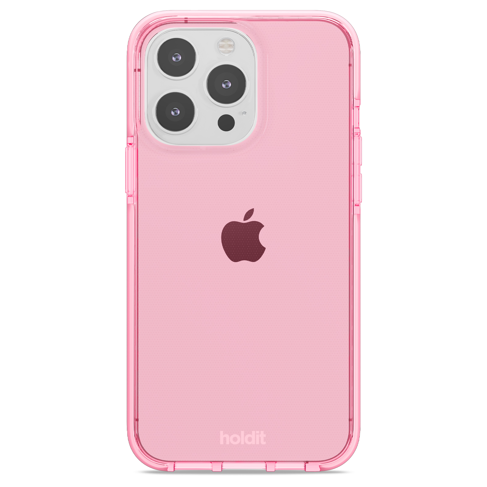 Гръб Holdit Seethru Case за iPhone 14 Pro Max  - Розов