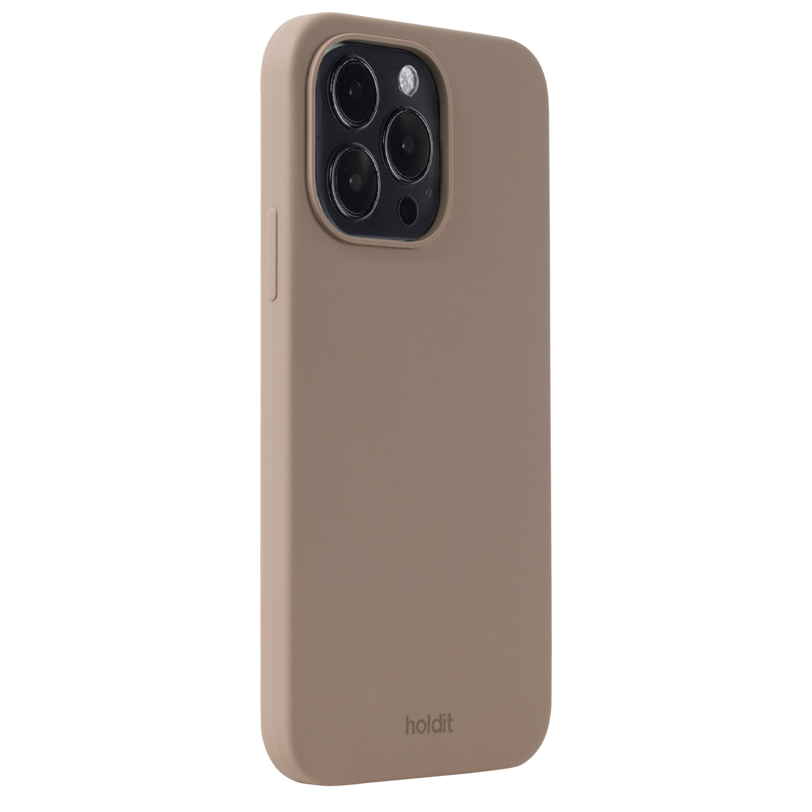 Гръб Holdit за iPhone 14 Pro Max, Silicone Case, Mocha Brown