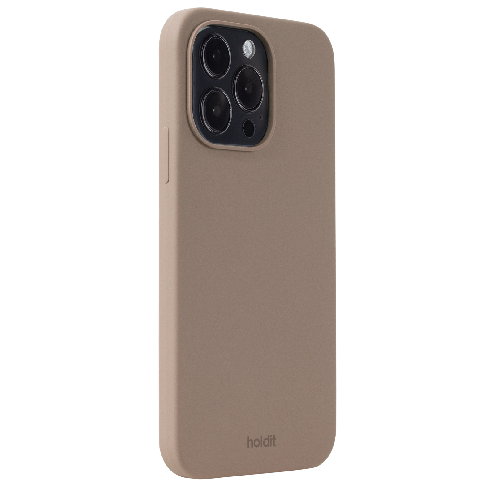 Гръб Holdit Silicone Case за iPhone 14 ProMax - Mocha Brown