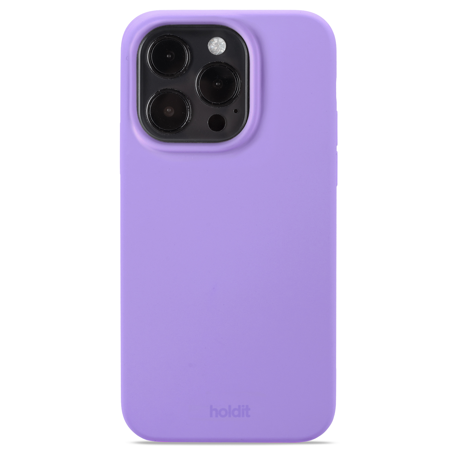 Гръб Holdit Silicone Case за iPhone 14 Pro - Лилав