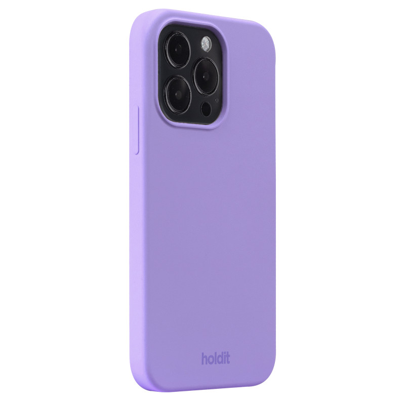 Гръб Holdit Silicone Case за iPhone 14 Pro - Лилав