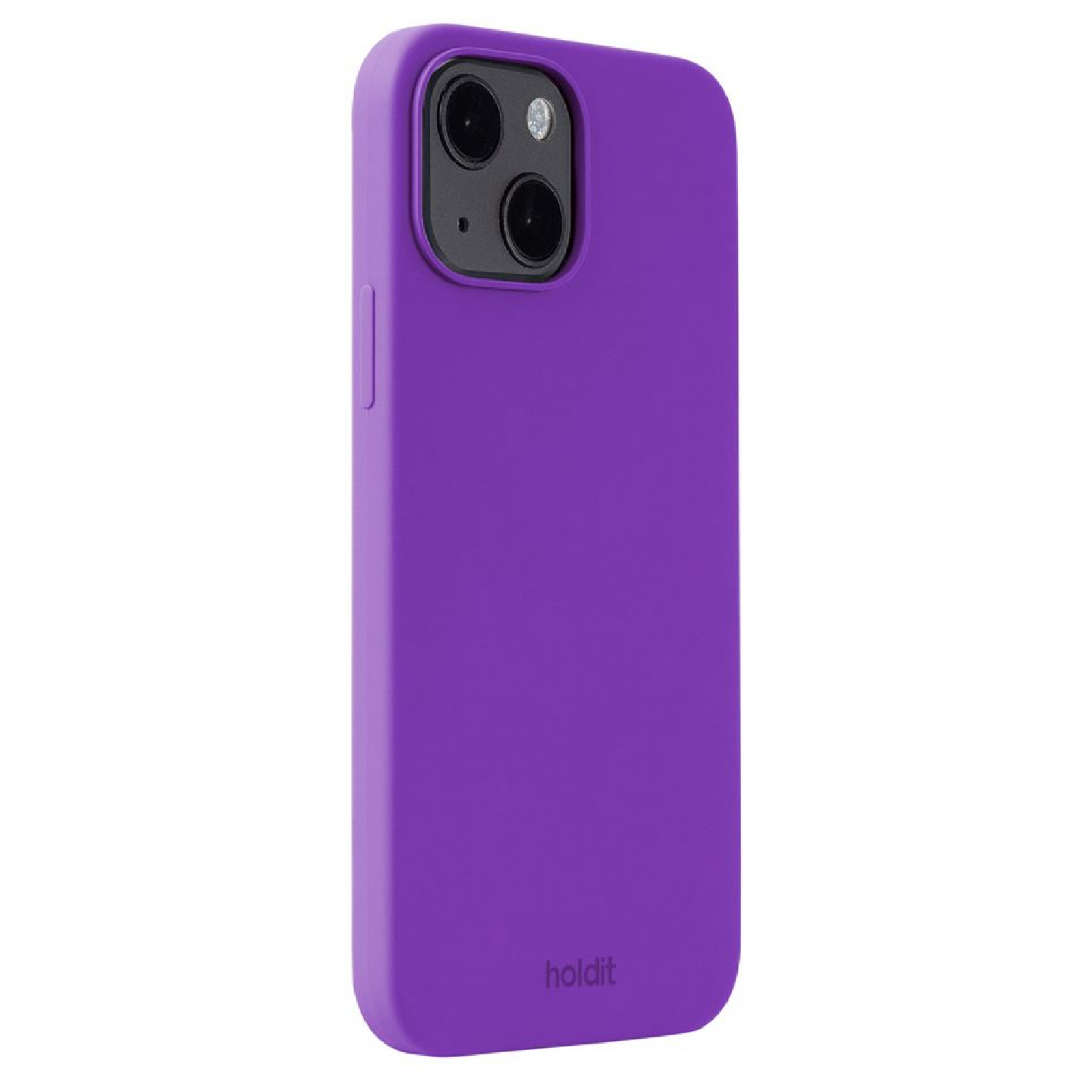 Гръб Holdit Silicone Case за iPhone 13/14 -  Тъмно Лилав