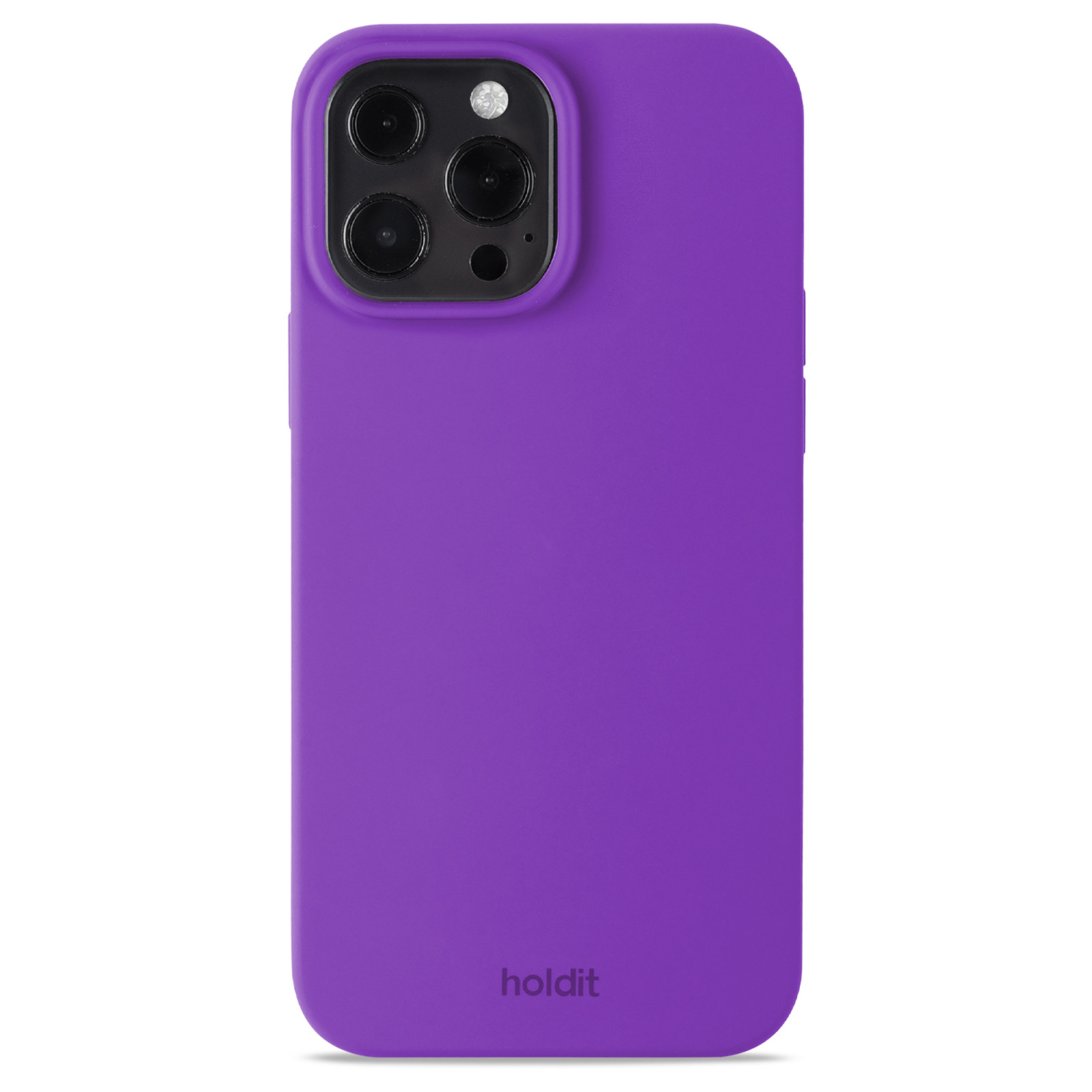 Гръб Holdit за iPhone 13 Pro Max, Silicone Case, Лилав