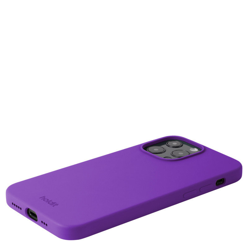 Гръб Holdit Silicone Case за iPhone 13 Pro Max - Лилав