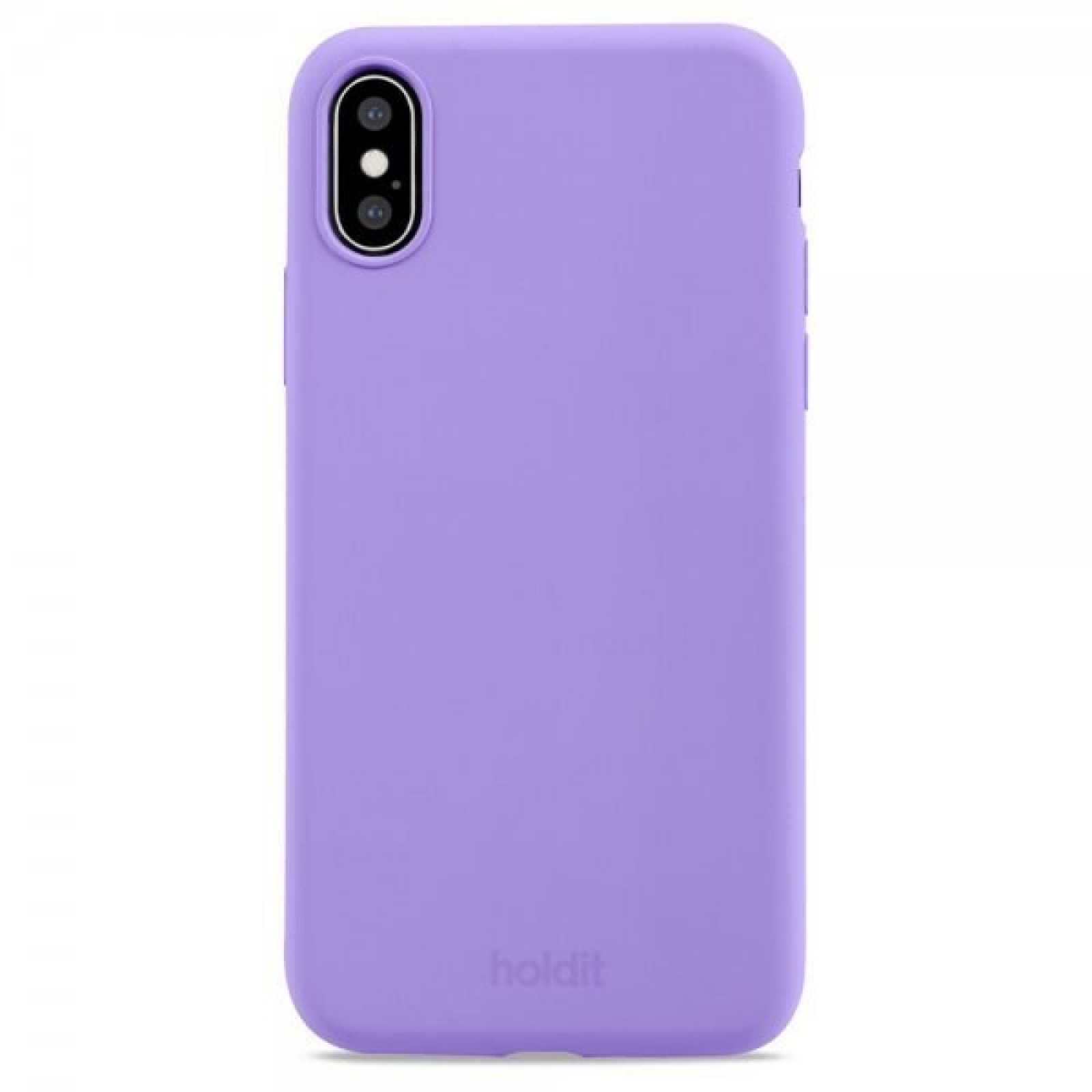 Гръб Holdit Silicone Case за iPhone X/Xs - Лилав