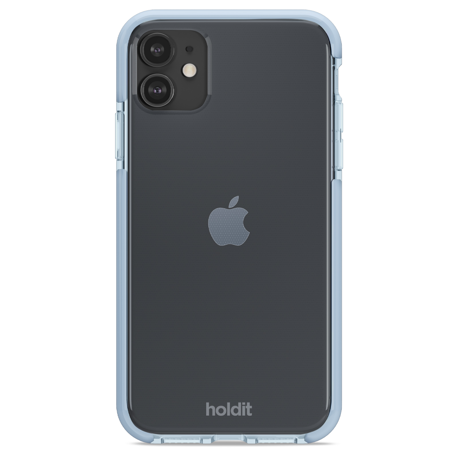 Гръб Holdit за iPhone 11, XR, Seethru Case, Mineral Blue